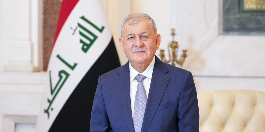 رئيس الجمهورية يهنئ أبناء شعبنا من المسيحيين في العراق ومختلف أنحاء العالم بمناسبة عيد القيامة المجيد